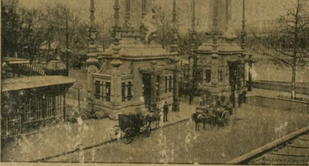 An illustration from Concours pour l'Exposition universelle de 1900; projets exposés au Palais de l'industrie, 1895, leaf 139