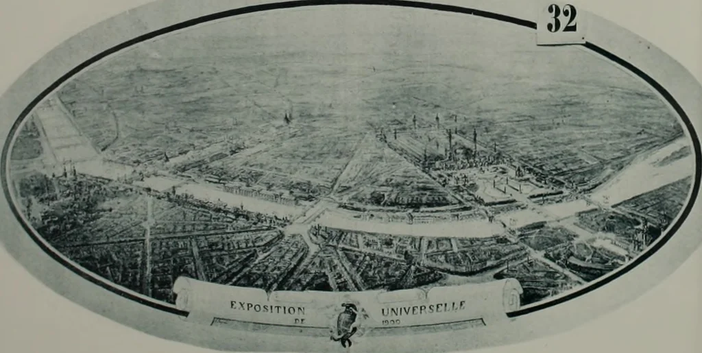 An illustration from Concours pour l'Exposition universelle de 1900; projets exposés au Palais de l'industrie, 1895, leaf 23