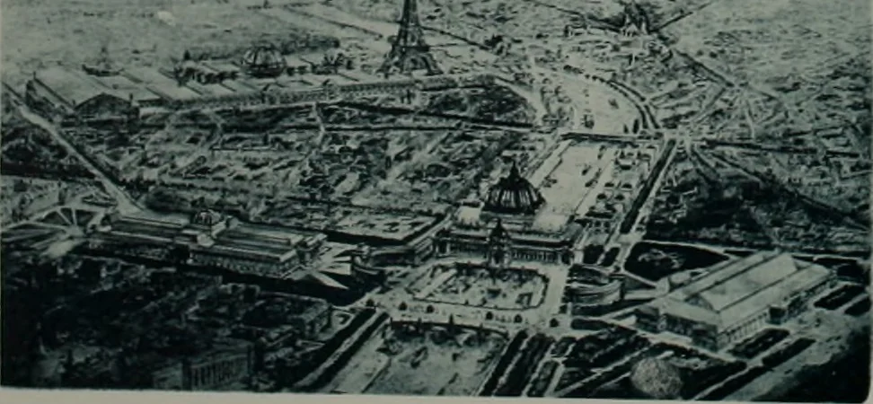 An illustration from Concours pour l'Exposition universelle de 1900; projets exposés au Palais de l'industrie, 1895, leaf 33