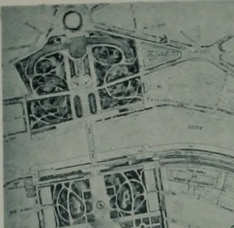 An illustration from Concours pour l'Exposition universelle de 1900; projets exposés au Palais de l'industrie, 1895, leaf 43