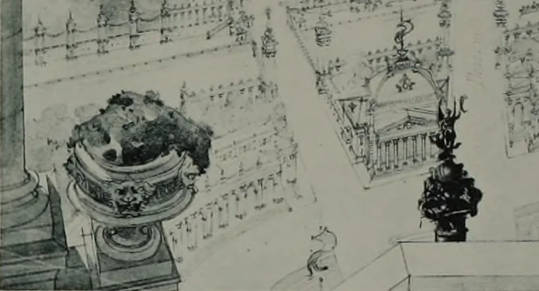 An illustration from Concours pour l'Exposition universelle de 1900; projets exposés au Palais de l'industrie, 1895, leaf 53