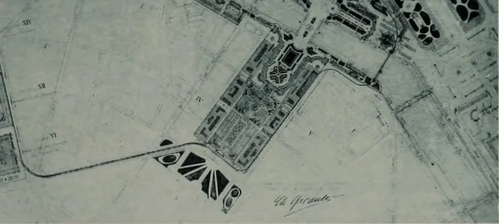 An illustration from Concours pour l'Exposition universelle de 1900; projets exposés au Palais de l'industrie, 1895, leaf 7