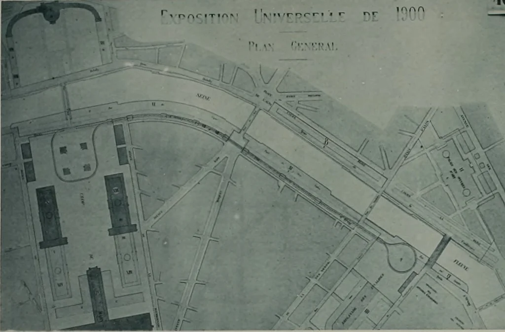 An illustration from Concours pour l'Exposition universelle de 1900; projets exposés au Palais de l'industrie, 1895, leaf 71