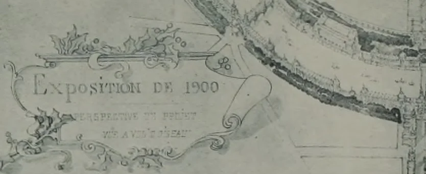An illustration from Concours pour l'Exposition universelle de 1900; projets exposés au Palais de l'industrie, 1895, leaf 73