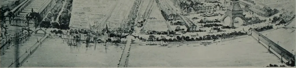 An illustration from Concours pour l'Exposition universelle de 1900; projets exposés au Palais de l'industrie, 1895, leaf 79