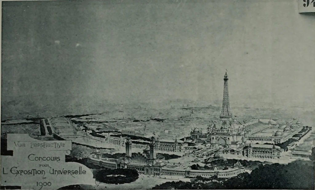 An illustration from Concours pour l'Exposition universelle de 1900; projets exposés au Palais de l'industrie, 1895, leaf 83