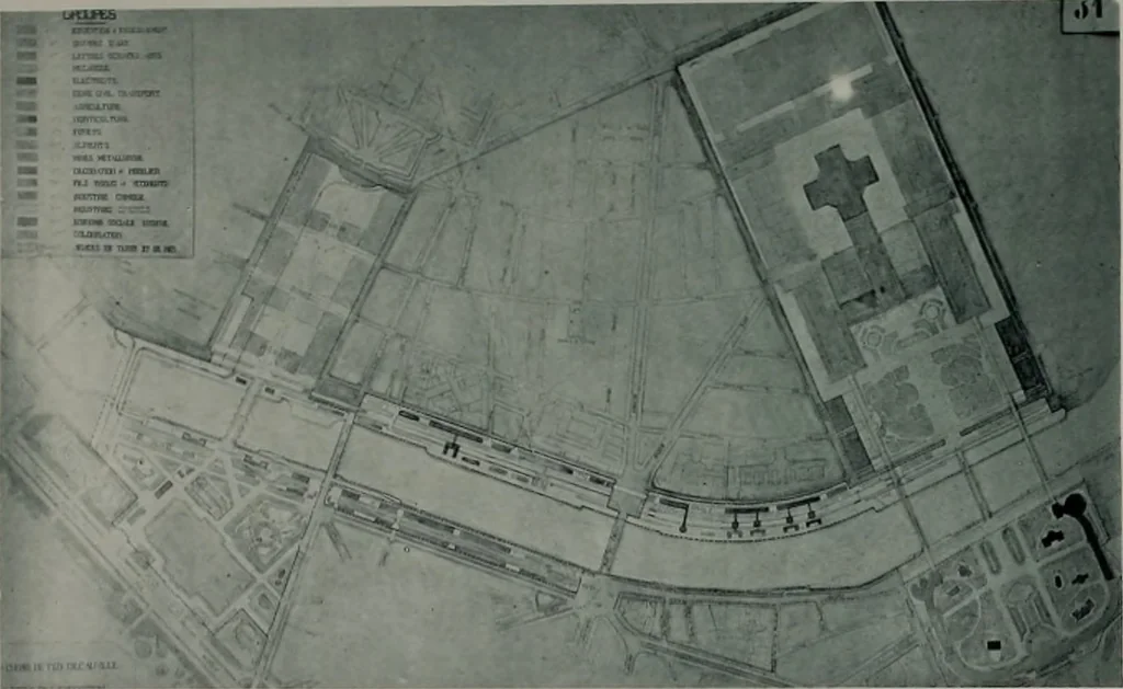 An illustration from Concours pour l'Exposition universelle de 1900; projets exposés au Palais de l'industrie, 1895, leaf 85