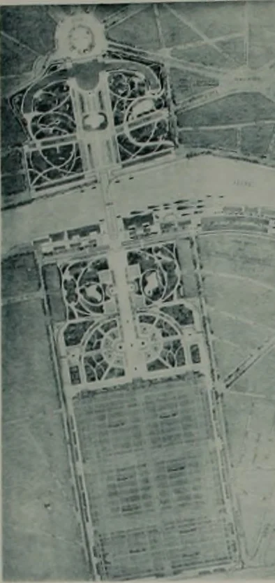 An illustration from Concours pour l'Exposition universelle de 1900; projets exposés au Palais de l'industrie, 1895, leaf 91