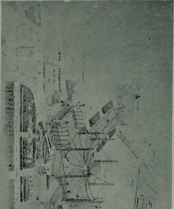 An illustration from Concours pour l'Exposition universelle de 1900; projets exposés au Palais de l'industrie, 1895, leaf 97