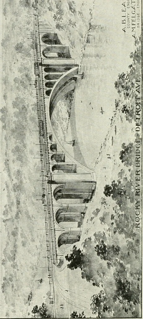 An illustration from Concrete bridges and culverts, for both railroads and highways, 1909, leaf 101