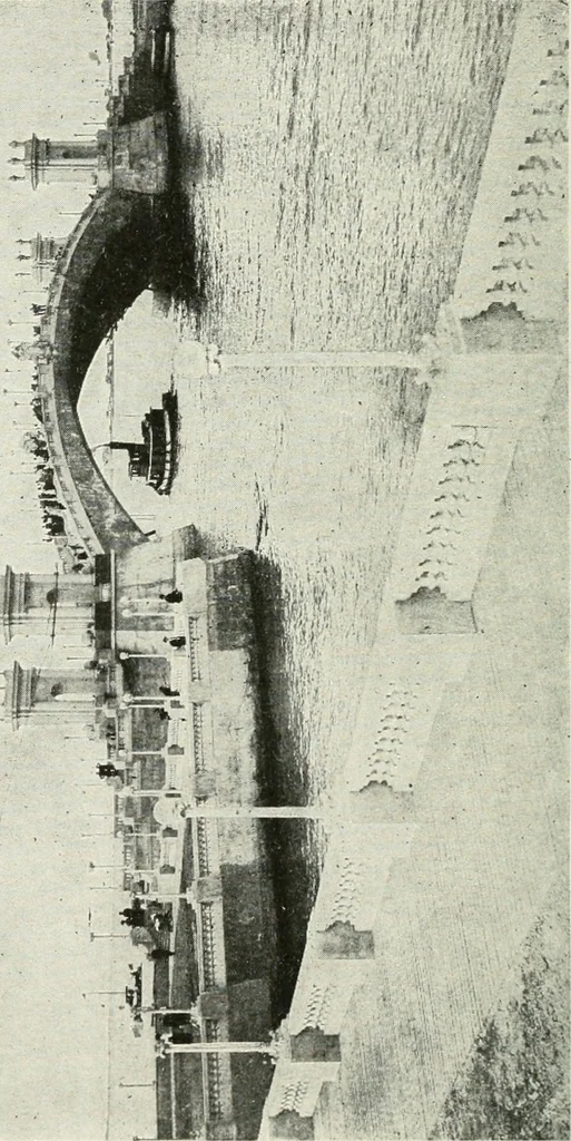 An illustration from Concrete bridges and culverts, for both railroads and highways, 1909, leaf 179
