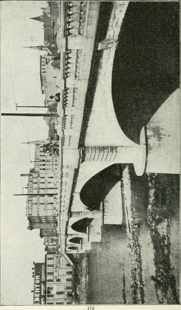 An illustration from Concrete bridges and culverts, for both railroads and highways, 1909, leaf 189