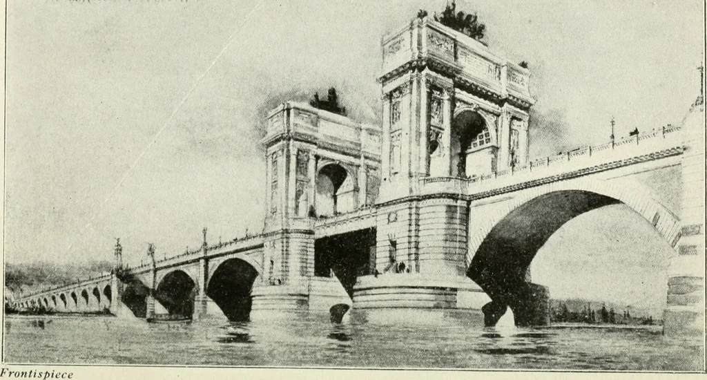 An illustration from Concrete bridges and culverts, for both railroads and highways, 1909, leaf 7