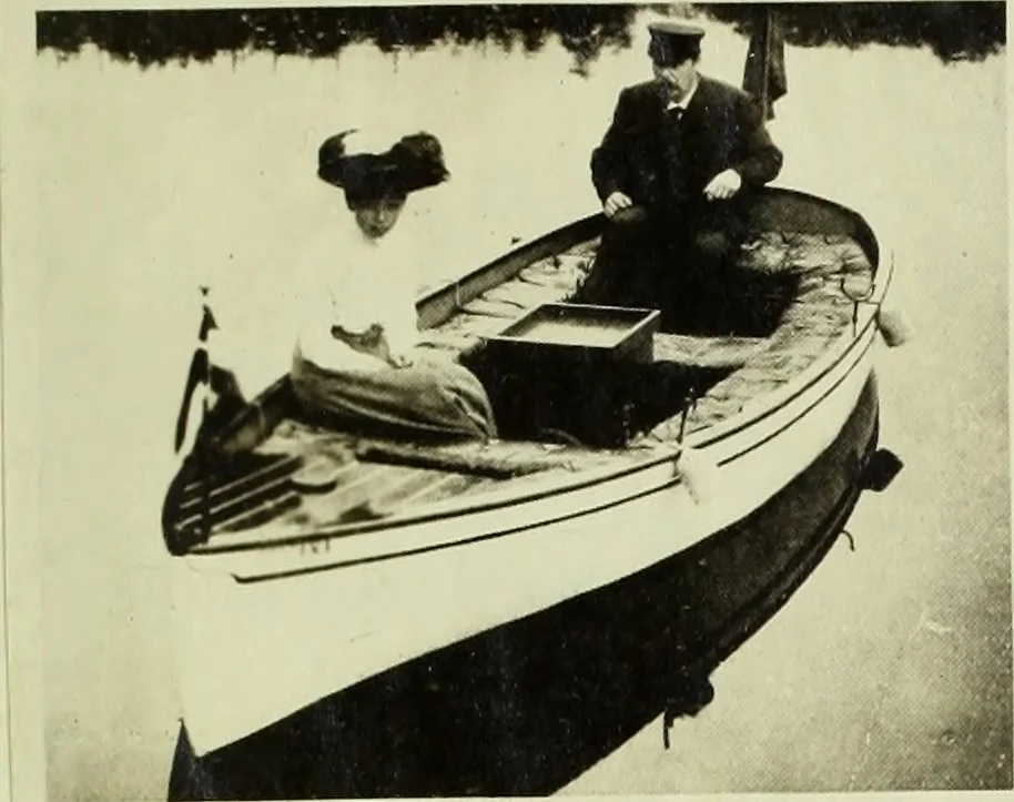 An illustration from Concrete ships : historical notes concerning them and a discussion of the problems involved in their construction, 1918, leaf 24