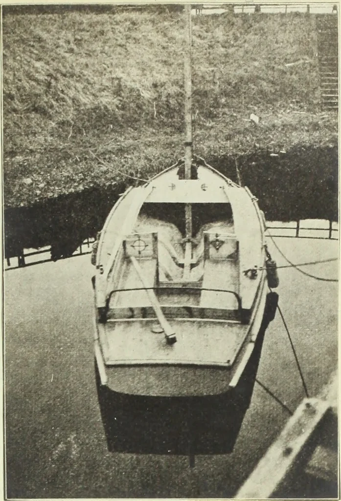 An illustration from Concrete ships : historical notes concerning them and a discussion of the problems involved in their construction, 1918, leaf 36
