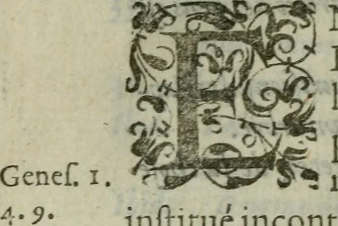 An illustration from Conference des edicts de pacification des trovbles esmevs av royaume de France, pour le faict de la religion; & traittez ou reglemens faicts par les rois Charles IX. & Henri III. & de la Declaration d'iceux, du roy Henri IIII. de France & de Nauarre. Publiee en parlement le 25. feurier, 1599. Auec l'explication du contenu en chascun article par l'histoiré ecclesiastique & profane, droicts ciuil & canonique, ordonnances & coustumes de ce royaume, 1600, leaf 35