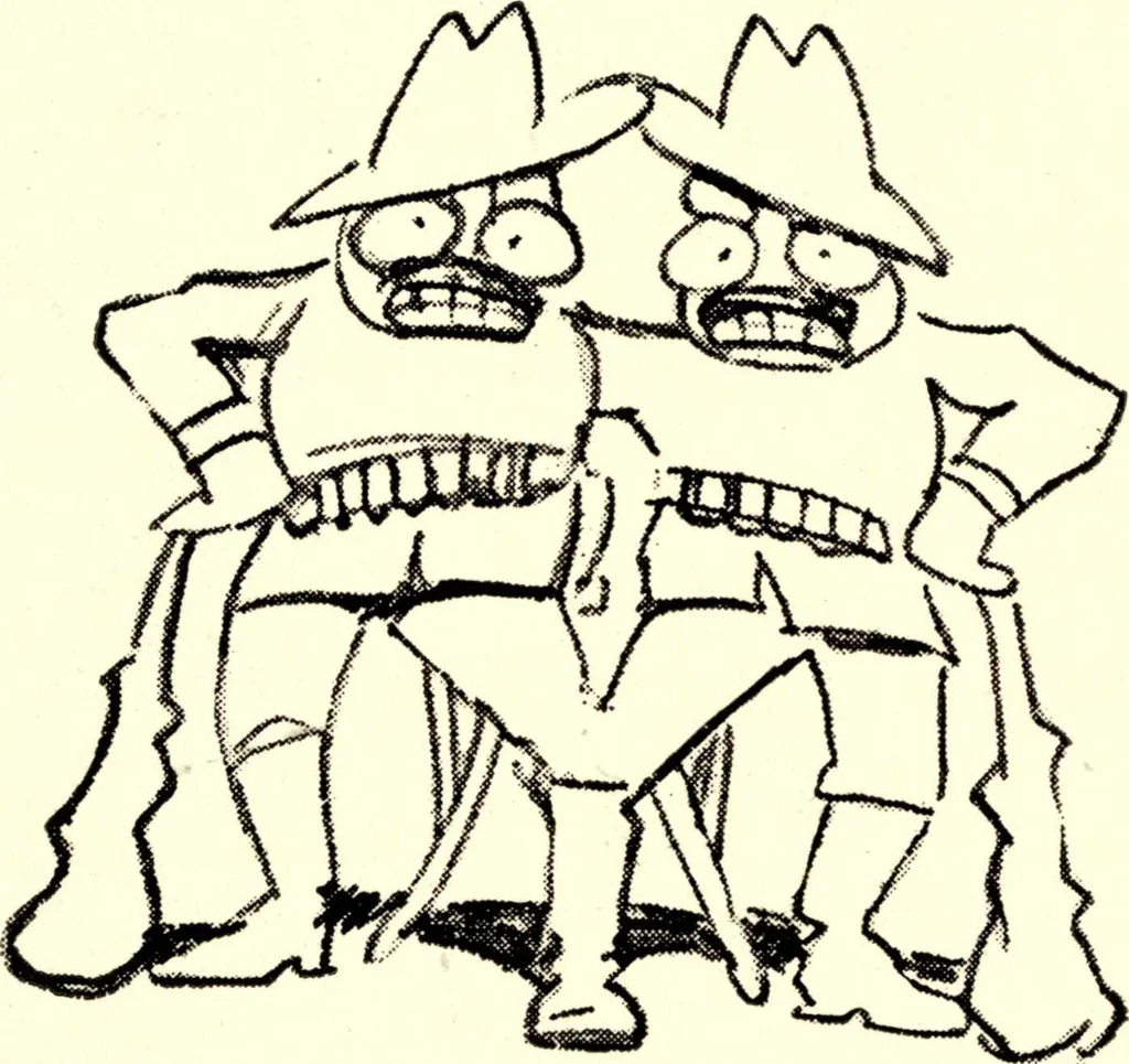 An illustration from Confessions of a caricaturist, 1917, leaf 24