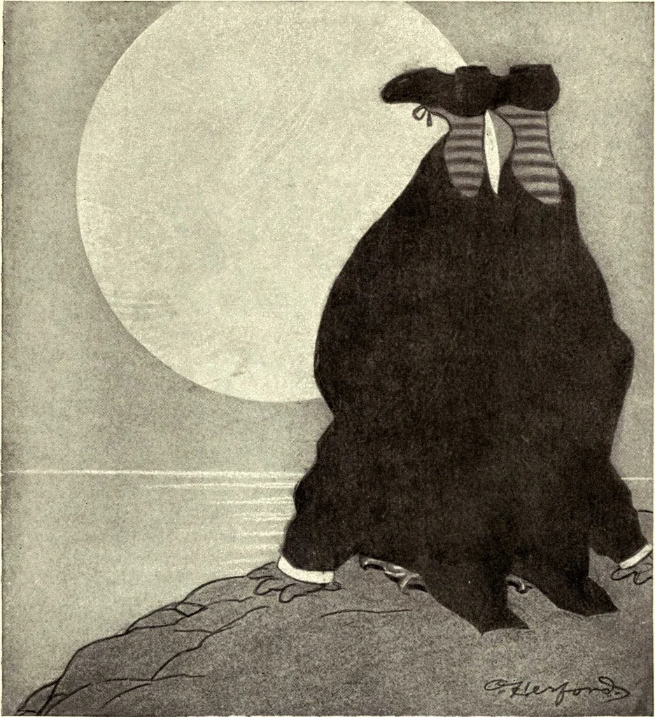 An illustration from Confessions of a caricaturist, 1917, leaf 52