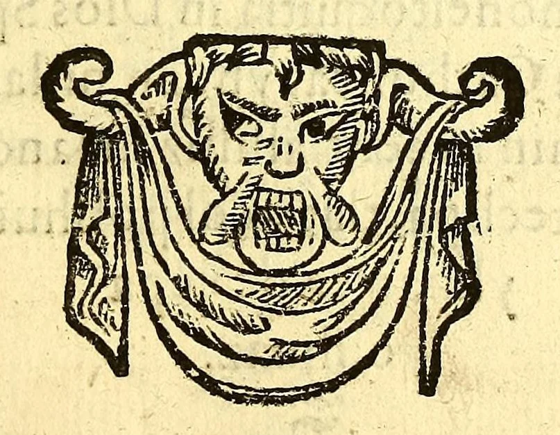 An illustration from Confessionario mayor, y menor en lengua mexicana. Y platicas contra las supresticiones [sic] de idolatria, que el dia de oy an quedado a los naturales desta Nueua Espana, è instrucion de los santos sacramentos &c. ..., 1634, leaf 111