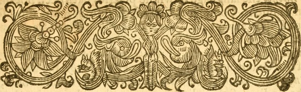 An illustration from The Confession of faith : together with the Larger and Lesser catechismes, 1658, leaf 6