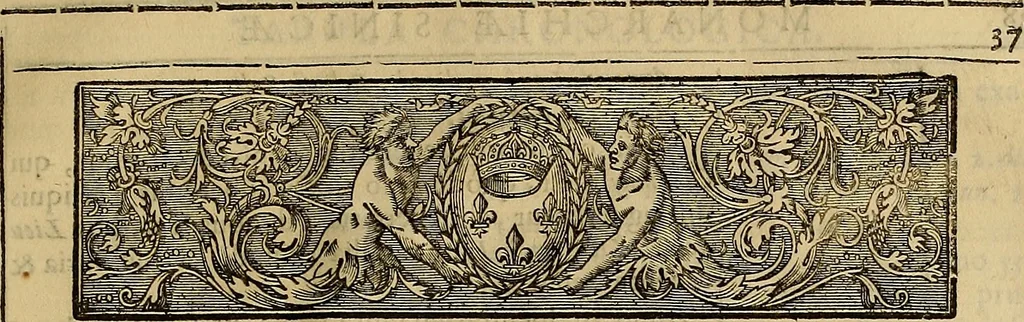 An illustration from Confucius sinarum philosophus, sive, Scientia sinensis latine exposita, 1687, leaf 484