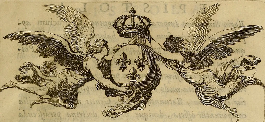 An illustration from Confucius sinarum philosophus, sive, Scientia sinensis latine exposita, 1687, leaf 6