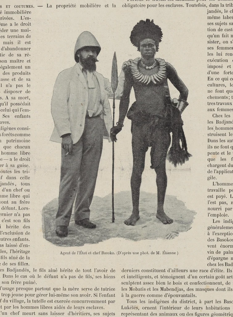 An illustration from Le Congo illustré, 1891, leaf 126