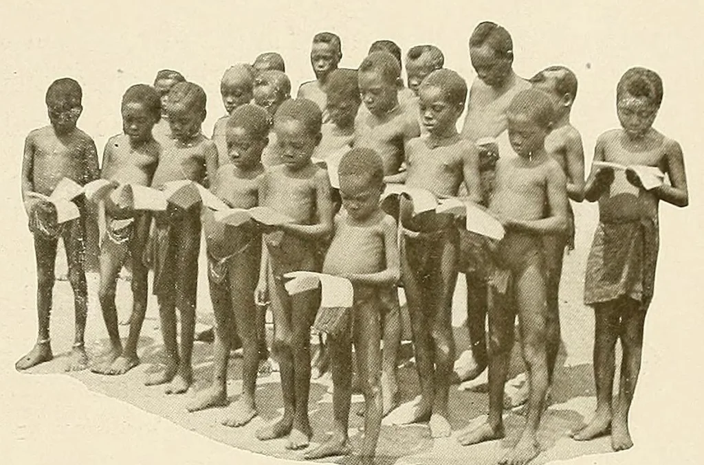 An illustration from Congoland : a book for young people, 1920, leaf 97