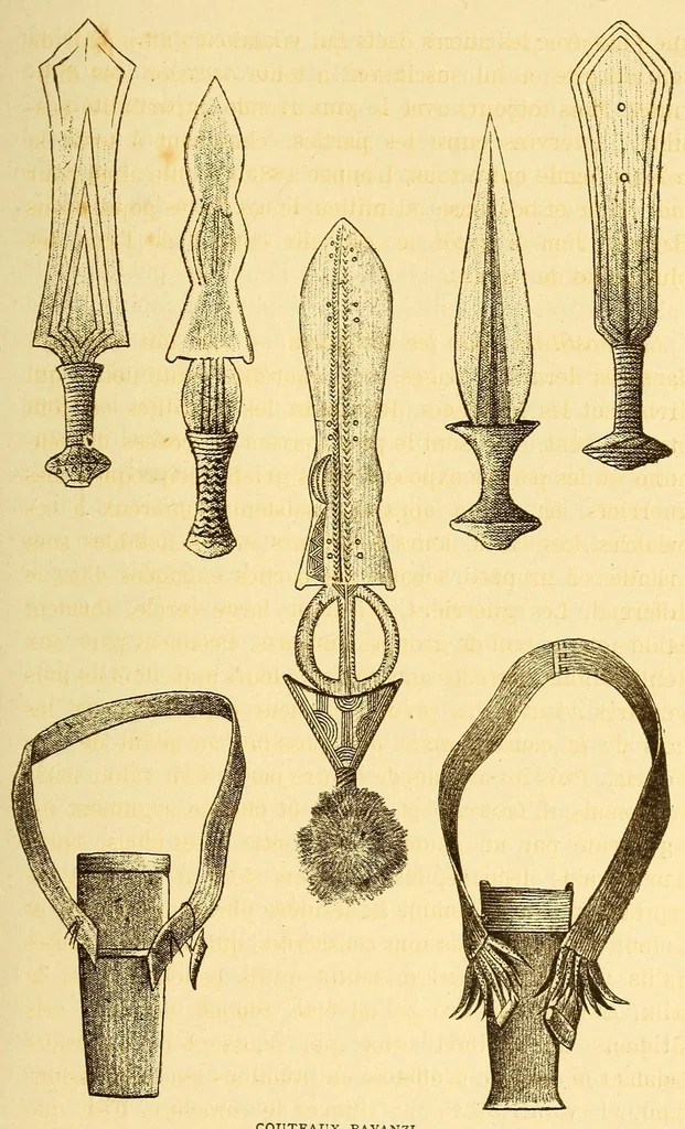 An illustration from Congo : Leopoldville, Bolobo, Équateur, 1883-1889, 1909, leaf 123