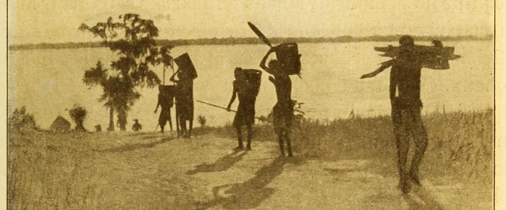 An illustration from Congo : Leopoldville, Bolobo, Équateur, 1883-1889, 1909, leaf 83