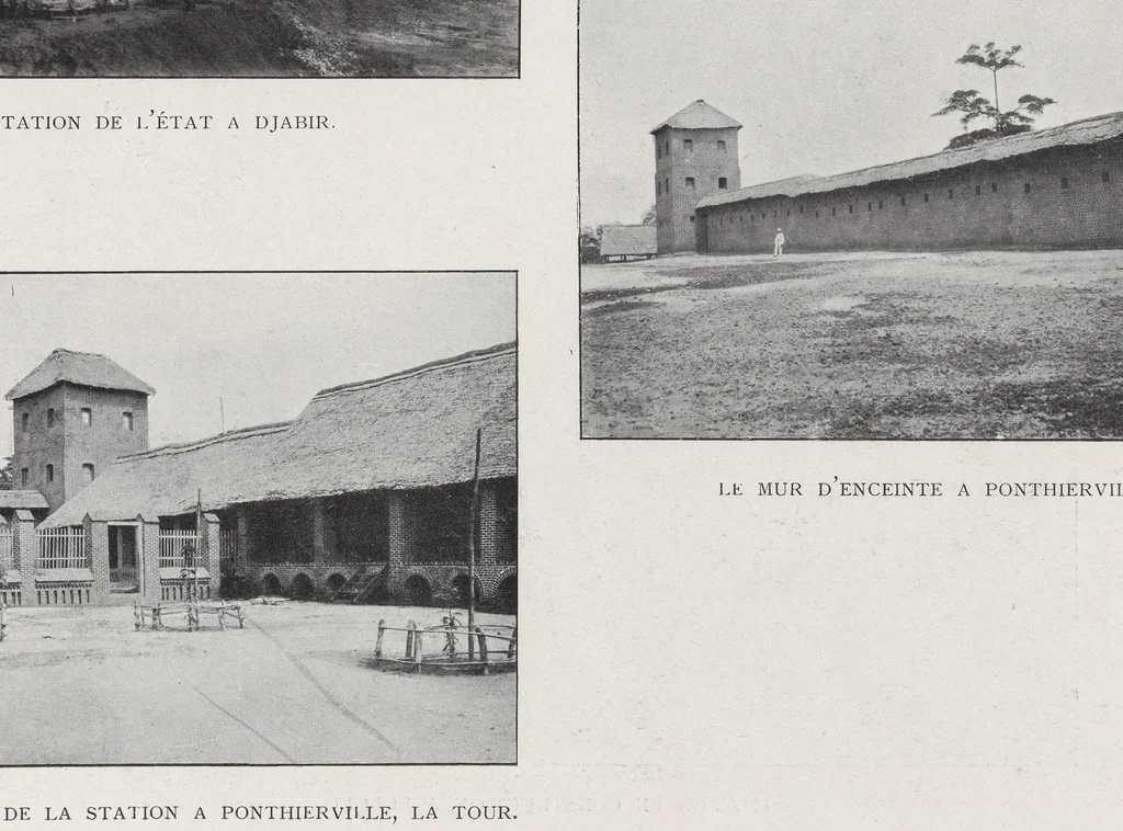 An illustration from Congo-Noël; publié au profit de la Villa coloniale (Sanatorium de Watermael), 1902, leaf 47