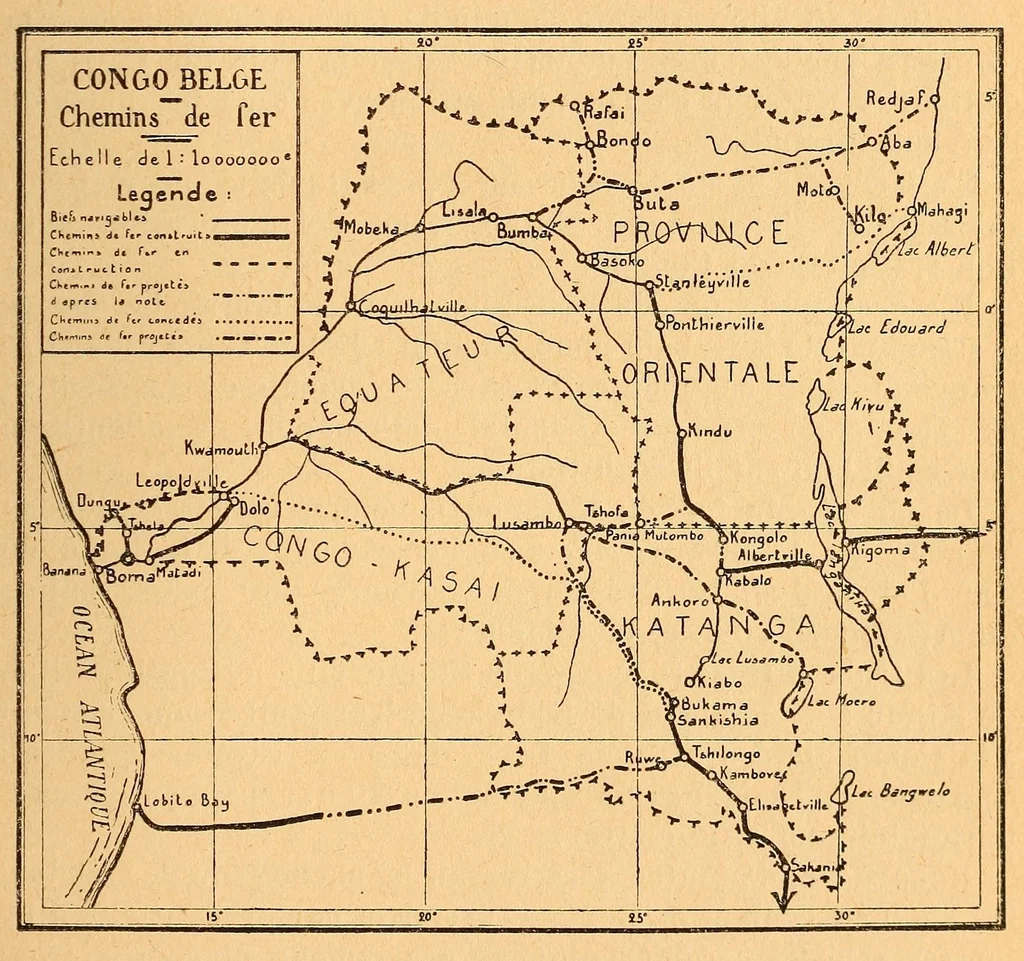 An illustration from Congo : revue générale de la Colonie belge = Congo : Algemeen tiidschrift van de Belgische Kolonje, 1920, leaf 331