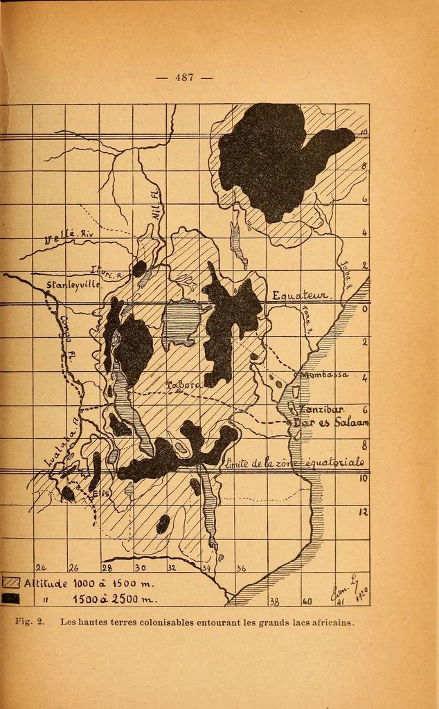 An illustration from Congo : revue générale de la Colonie belge = Congo : Algemeen tiidschrift van de Belgische Kolonje, 1920, leaf 531