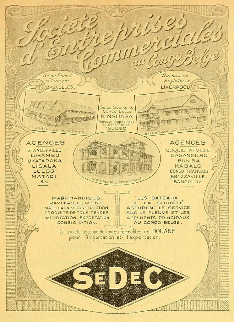 An illustration from Congo : revue générale de la Colonie belge = Congo : Algemeen tiidschrift van de Belgische Kolonje, 1920, leaf 207