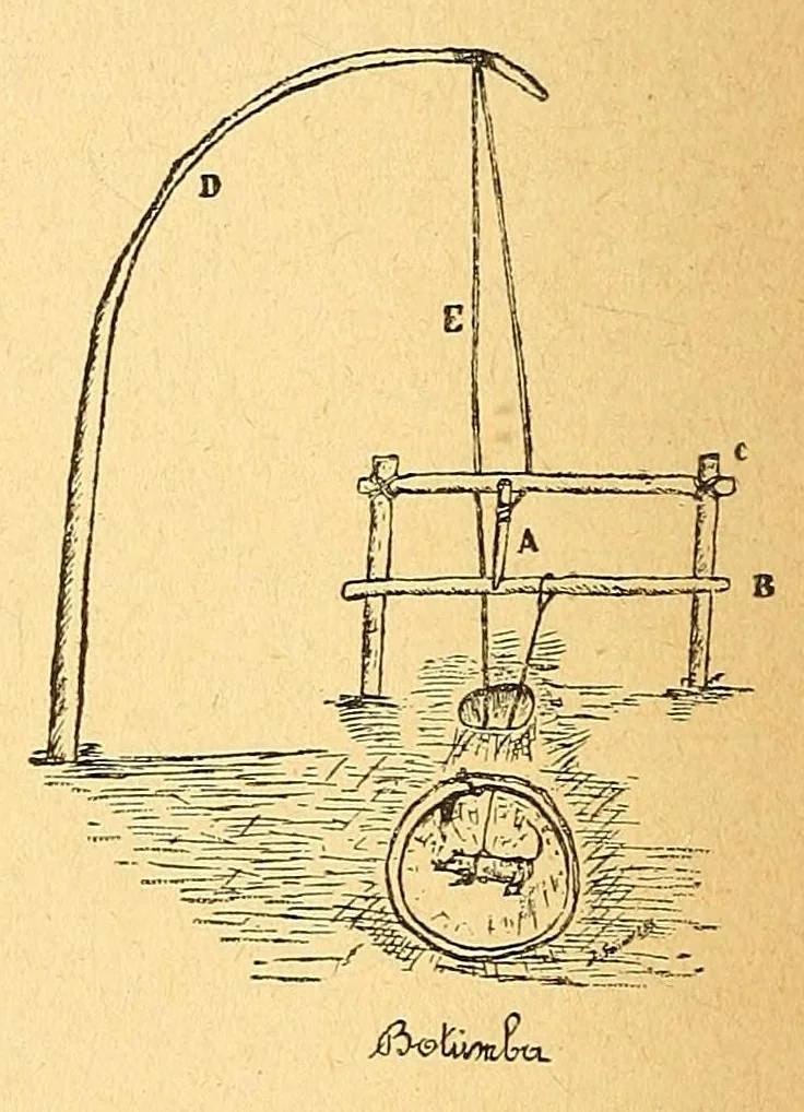 An illustration from Congo : revue générale de la Colonie belge = Congo : Algemeen tiidschrift van de Belgische Kolonje, 1920, leaf 80