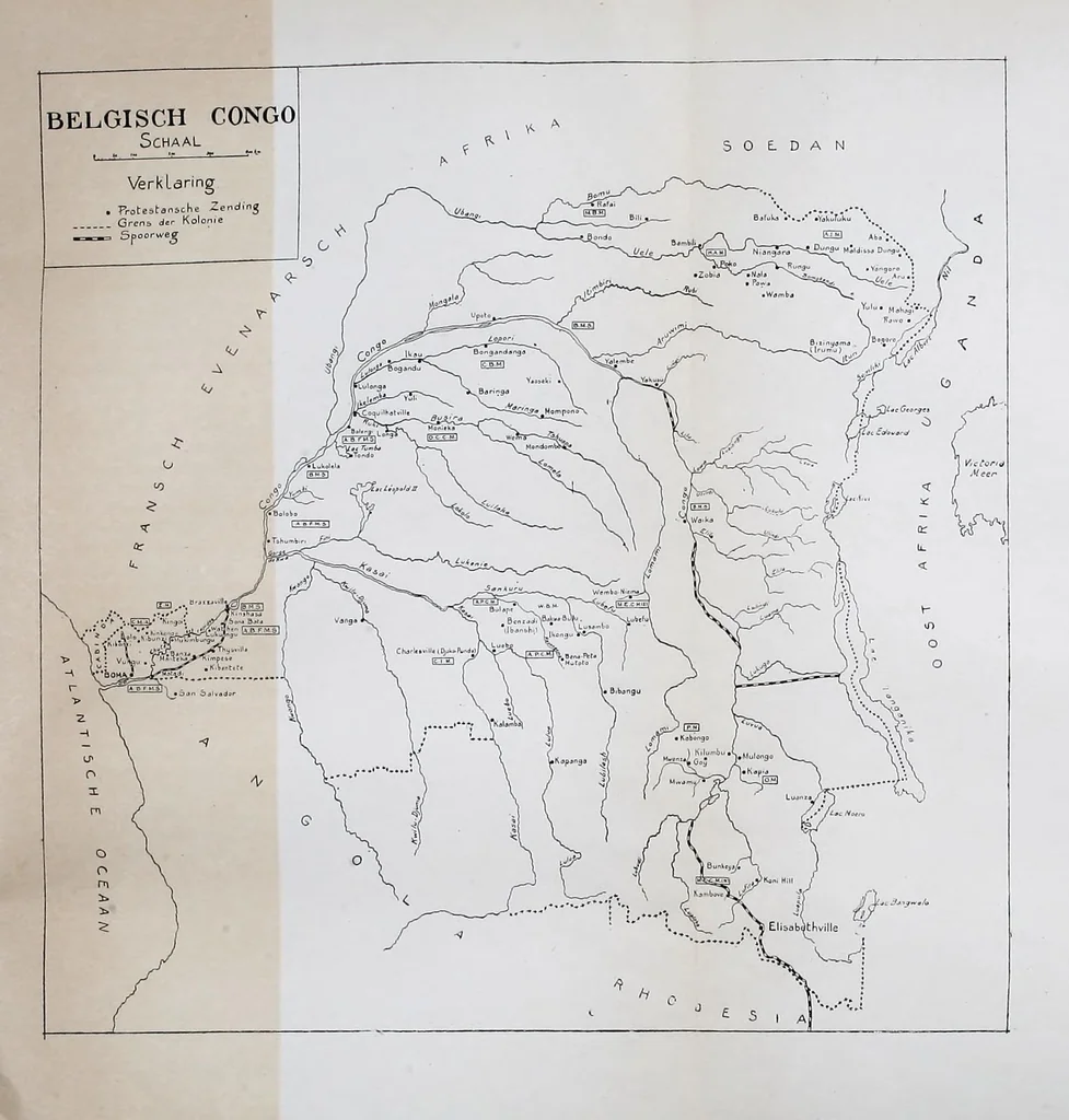 An illustration from Congo : revue générale de la Colonie belge = Congo : Algemeen tiidschrift van de Belgische Kolonje, 1920, leaf 61
