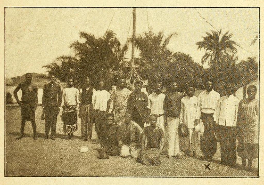 An illustration from Congo : revue générale de la Colonie belge = Congo : Algemeen tiidschrift van de Belgische Kolonje, 1920, leaf 33