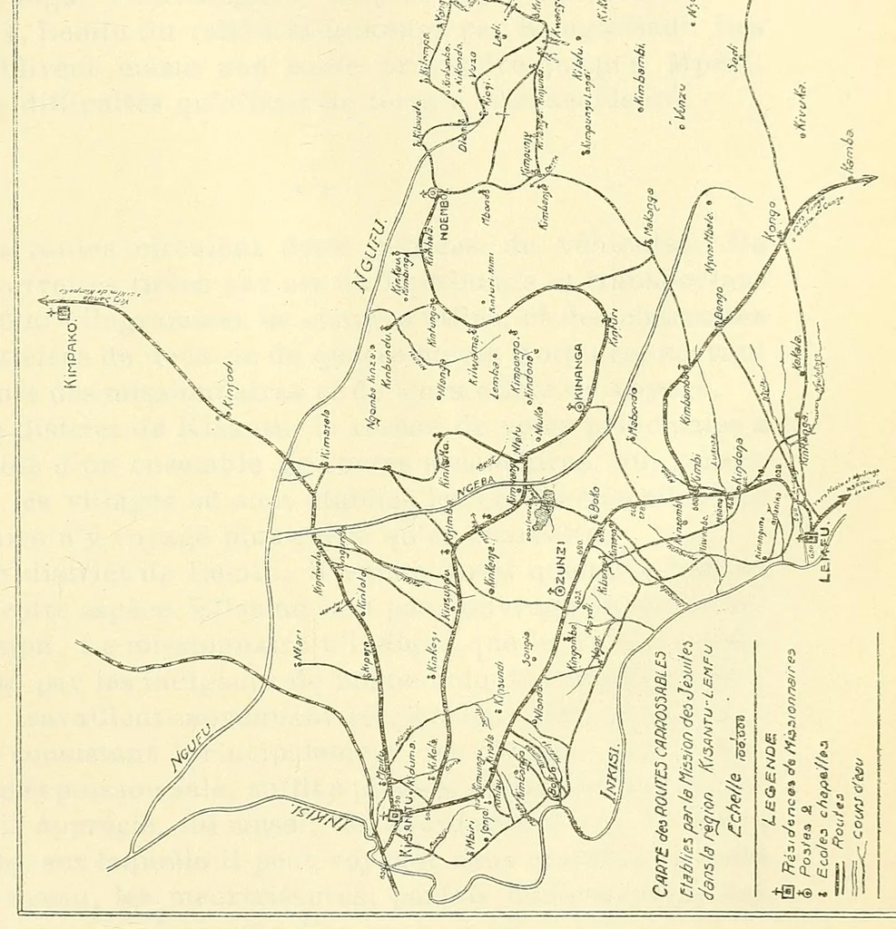 An illustration from Congo : revue générale de la Colonie belge = Congo : Algemeen tiidschrift van de Belgische Kolonje, 1920, leaf 73