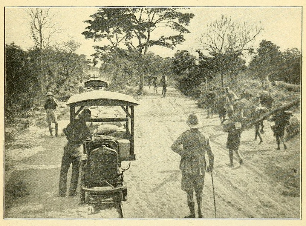 An illustration from Congo : revue générale de la Colonie belge = Congo : Algemeen tiidschrift van de Belgische Kolonje, 1920, leaf 47