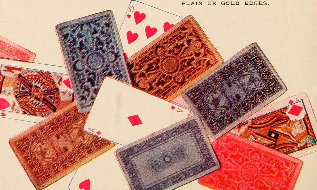 An illustration from Congress playing cards in miniature., 1903, leaf 11
