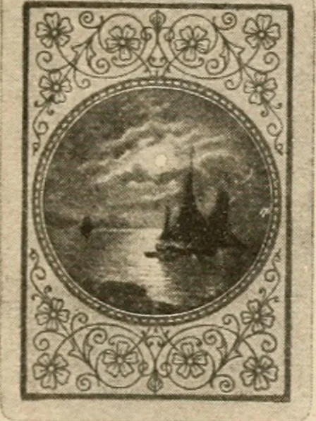 An illustration from Congress playing cards in miniature., 1903, leaf 18