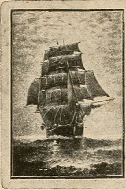 An illustration from Congress playing cards in miniature., 1903, leaf 19