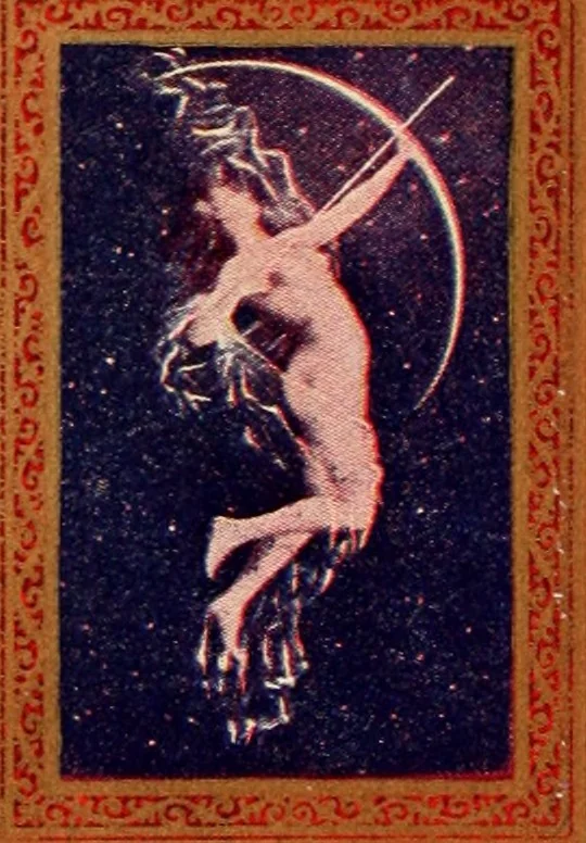 An illustration from Congress playing cards in miniature., 1903, leaf 9