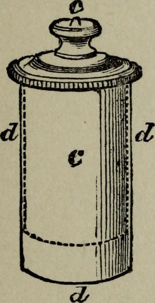 An illustration from Conjuring tricks with coins, watches, rings and handkerchiefs; from "Modern magic", 1900, leaf 60