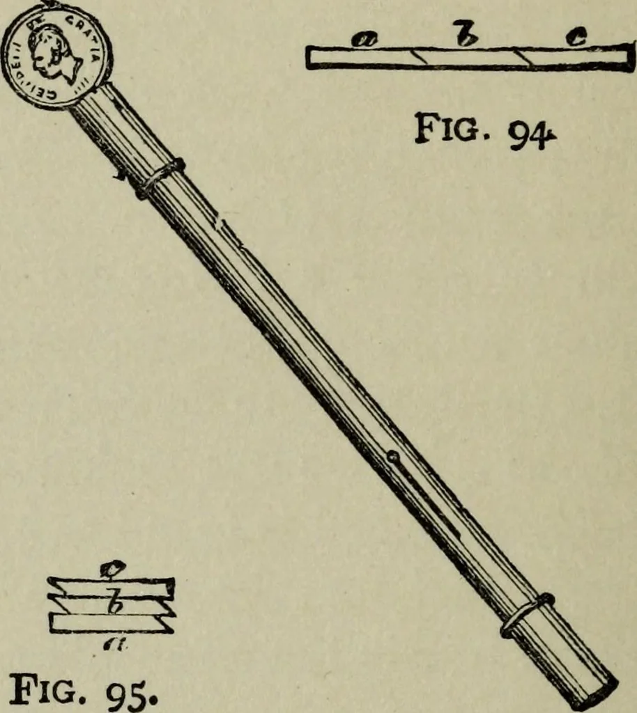An illustration from Conjuring tricks with coins, watches, rings and handkerchiefs; from "Modern magic", 1900, leaf 71