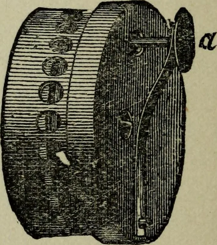 An illustration from Conjuring tricks with coins, watches, rings and handkerchiefs; from "Modern magic", 1900, leaf 91