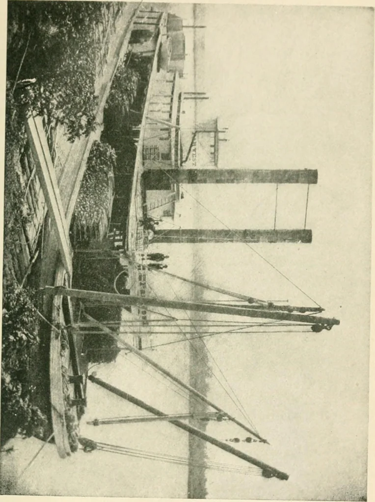 An illustration from The conquest of the Missouri; being the story of the life and exploits of Captain Grant Marsh, 1909, leaf 286