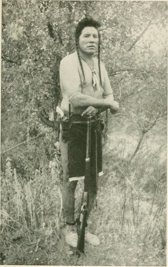 An illustration from The conquest of the Missouri; being the story of the life and exploits of Captain Grant Marsh, 1909, leaf 390