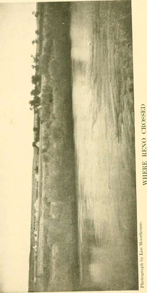 An illustration from The conquest of the Missouri; being the story of the life and exploits of Captain Grant Marsh, 1909, leaf 152