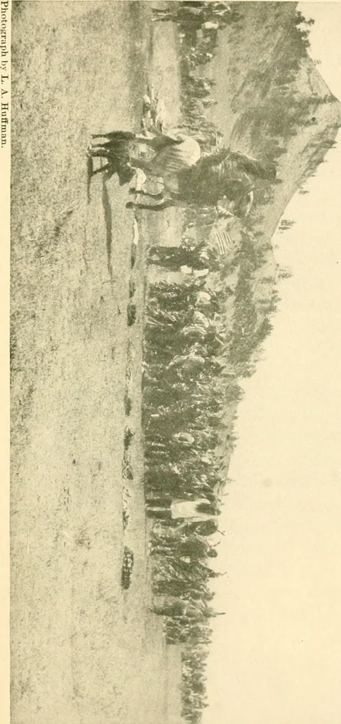 An illustration from The conquest of the Missouri; being the story of the life and exploits of Captain Grant Marsh, 1909, leaf 94